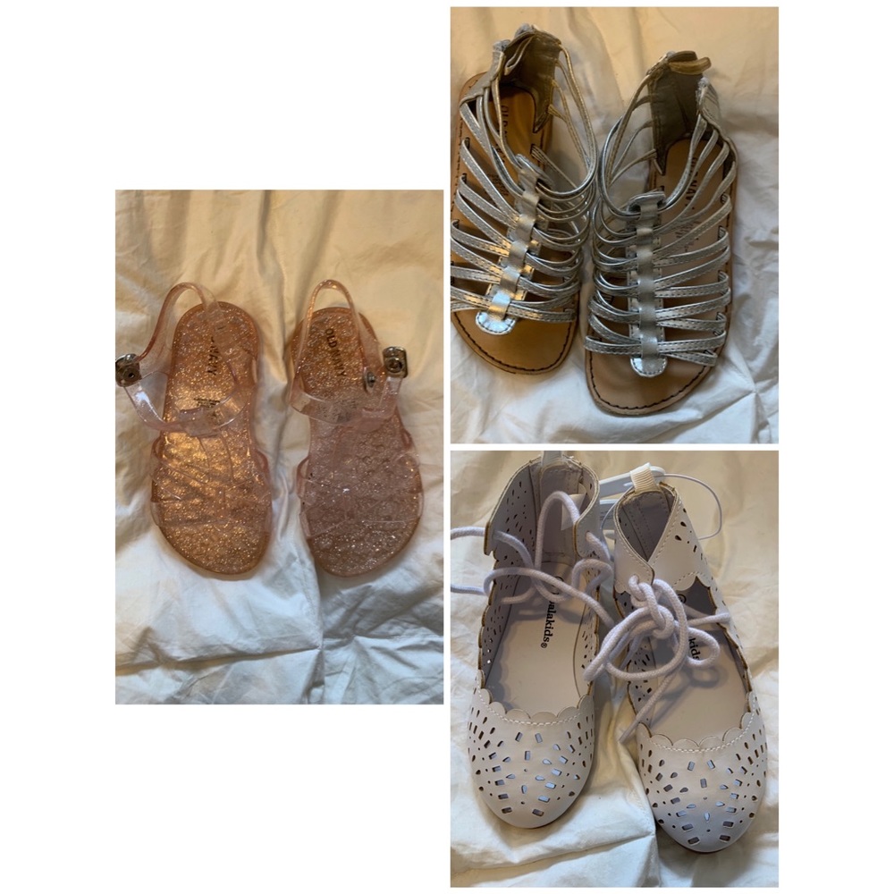size 8 little girl shoes!